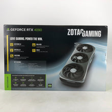 Load image into Gallery viewer, ZOTAC Gaming NVIDIA GeForce RTX 4090 Trinity OC 24GB LHR GDDR6X - NEW &amp; SEALED
