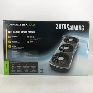 ZOTAC Gaming NVIDIA GeForce RTX 4090 Trinity OC 24GB LHR GDDR6X - NEW & SEALED