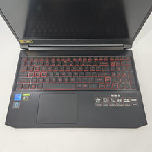 Load image into Gallery viewer, Acer Nitro 5 15.6 Black 2.3 GHz Intel Core i7 11th Gen. 32GB RAM 512GB Solid State Drive NVIDIA GeForce RTX 3050 Ti 4 GB