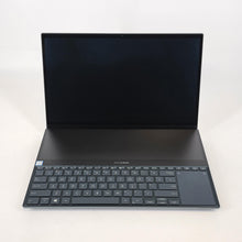 Load image into Gallery viewer, Asus Zenbook Pro Duo 15 Blue 2.6 GHz Intel Core i7 9th Gen. 16GB RAM 1TB Solid State Drive NVIDIA GeForce RTX 2060 6 GB