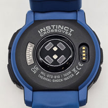 Load image into Gallery viewer, Garmin Instinct Crossover Solar 45mm Blue GPS
