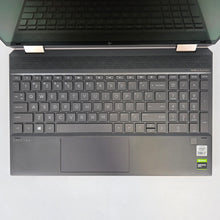 Load image into Gallery viewer, HP Spectre 15 x360 Black 2.6 GHz Intel Core i7 10th Gen. 16GB RAM 1TB Solid State Drive NVIDIA GeForce GTX 1650 Ti 4 GB