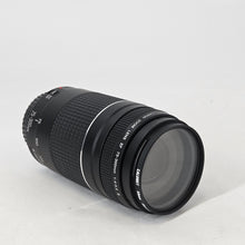 Load image into Gallery viewer, Canon EF 75-300mm Black