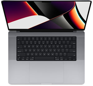 MacBook Pro 16" Space Gray 2021 3.2GHz M1 Max 10-Core CPU 32-Core GPU 32GB 4TB