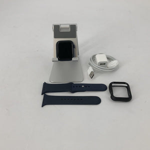 Apple Watch Series 6 Cellular Blue Sport 44mm w/ Blue Sport Band - Good Cond