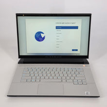 Load image into Gallery viewer, Dell Alienware m15 R4 White 2.4 GHz Intel Core i9 10th Gen. 32GB RAM 1TB Solid State Drive 512GB Solid State Drive NVIDIA GeForce RTX 3080 8 GB