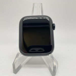 Apple Watch Series 8 Cellular Midnight Aluminum 45mm Black Nike Sport Band Good