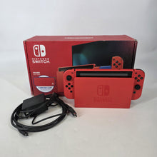 Load image into Gallery viewer, Nintendo Switch Mario Red + Blue Edition Red 32GB