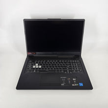 Load image into Gallery viewer, Asus TUF F17 17.3 Black 2.7 GHz Intel Core i5 11th Gen. 8GB RAM 512GB Solid State Drive NVIDIA GeForce RTX 2050 4 GB