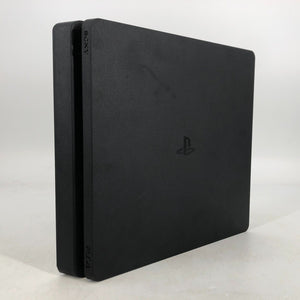 Sony Playstation 4 Slim Black 1TB - Very Good Condition w/ Controller + Cables