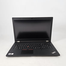 Load image into Gallery viewer, Lenovo ThinkPad P17 Gen 1 Black 2.4 GHz Intel Core i9 10th Gen. 64GB RAM 1TB Solid State Drive NVIDIA Quadro RTX 4000 8 GB