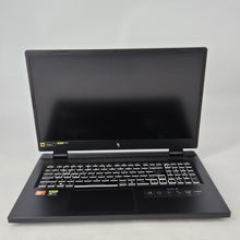 Load image into Gallery viewer, Acer Nitro 17 Black 3.8 GHz AMD Ryzen 7 7840HS 16GB RAM 1TB Solid State Drive NVIDIA GeForce RTX 4050 6 GB