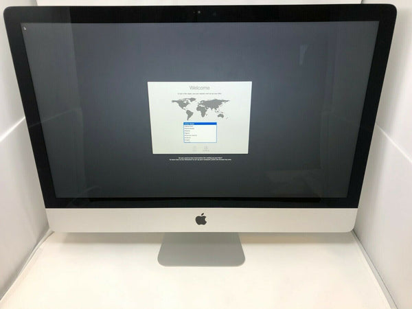 iMac Retina 27 5K Silver 2017 3.5GHz i5 8GB 1TB Fusion - Excellent w/ Keyboard