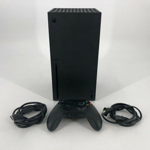 Microsoft Xbox Series X Black 1TB - Excellent Condition w/ Controllers + Cables