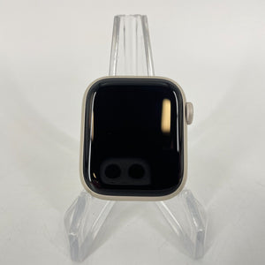 Apple Watch Series 8 (GPS) Starlight Aluminum 41mm w/ Sport Band Excellent