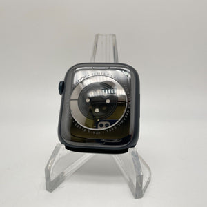 Apple Watch Series 8 (GPS) Midnight Aluminum 45mm w/ Black Sport Loop Excellent