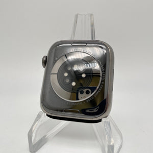 Apple Watch Series 8 Cellular Graphite S. Steel 45mm Black Sport Band Excellent