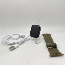 Load image into Gallery viewer, Apple Watch Series 5 (GPS) Space Gray Aluminum 44mm w/ Green Sport Loop Good