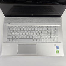 Load image into Gallery viewer, HP Envy 17 Silver 1.8 GHz Intel Core i7 8th Gen. 16GB RAM 512GB Hard Disk Drive NVIDIA GeForce MX250 4 GB