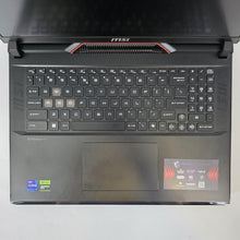 Load image into Gallery viewer, MSI Raider GE78 HX 17 Black 2.2 GHz Intel Core i9 14th Gen. 32GB RAM 1TB Solid State Drive NVIDIA GeForce RTX 4070 8 GB