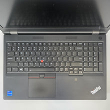 Load image into Gallery viewer, Lenovo ThinkPad P15 Gen 2 Black 2.3 GHz Intel Core i7 11th Gen. 32GB RAM 1TB Solid State Drive NVIDIA RTX A4000 8 GB