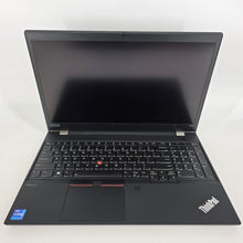 Load image into Gallery viewer, Lenovo ThinkPad P15s Gen 2 Black 2.8 GHz Intel Core i7 11th Gen. 16GB RAM 512GB Solid State Drive NVIDIA Quadro T500 4 GB
