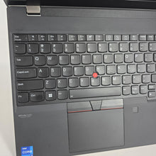 Load image into Gallery viewer, Lenovo ThinkPad P15s Gen 2 Black 2.8 GHz Intel Core i7 11th Gen. 16GB RAM 512GB Solid State Drive NVIDIA Quadro T500 4 GB
