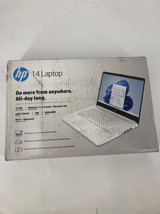 HP Laptop 14 White 2019 FHD 1.1GHz Intel Celeron N4120 4GB 64GB eMMC - BRAND NEW