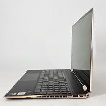 Load image into Gallery viewer, HP Spectre 15 x360 Black 2.6 GHz Intel Core i7 10th Gen. 16GB RAM 1TB Solid State Drive NVIDIA GeForce GTX 1650 Ti 4 GB