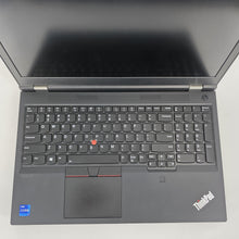 Load image into Gallery viewer, Lenovo ThinkPad P15 Gen 2 Black 2.3 GHz Intel Core i7 11th Gen. 32GB RAM 512GB Solid State Drive NVIDIA Quadro T1200 4 GB