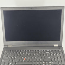 Load image into Gallery viewer, Lenovo ThinkPad P15 Gen 2 Black 2.3 GHz Intel Core i7 11th Gen. 32GB RAM 512GB Solid State Drive NVIDIA Quadro T1200 4 GB