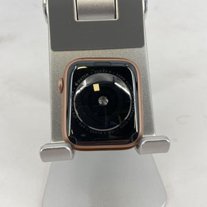 Apple Watch Series 4 Cellular Gold Sport 44mm w/ White Sport - Good