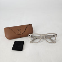 Load image into Gallery viewer, Meta Ray-Ban Meta Skyler (Gen 1) Shiny Chalky Gray 32GB