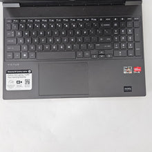 Load image into Gallery viewer, HP Victus 15.6 Black 3.3 GHz AMD Ryzen 5 7535HS 32GB RAM 512GB Solid State Drive AMD Radeon RX 6550M 4 GB