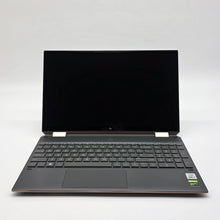 Load image into Gallery viewer, HP Spectre 15 x360 Gray 2.6 GHz Intel Core i7 10th Gen. 16GB RAM 1TB Solid State Drive NVIDIA GeForce GTX 1650 Ti 4 GB