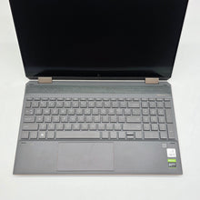 Load image into Gallery viewer, HP Spectre 15 x360 Gray 2.6 GHz Intel Core i7 10th Gen. 16GB RAM 1TB Solid State Drive NVIDIA GeForce GTX 1650 Ti 4 GB