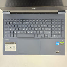 Load image into Gallery viewer, HP Victus 15.6 Blue 2.1 GHz Intel Core i5 13th Gen. 32GB RAM 512GB Solid State Drive NVIDIA GeForce RTX 3050 6 GB
