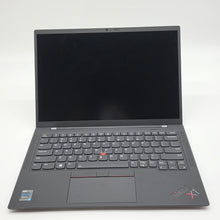 Load image into Gallery viewer, Lenovo ThinkPad X1 Carbon Gen 9 14 Black 3.0 GHz Intel Core i7 11th Gen. 32GB RAM 256GB Solid State Drive
