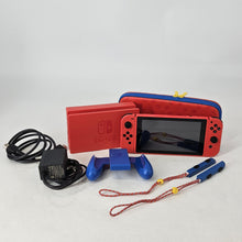 Load image into Gallery viewer, Nintendo Switch Mario Red + Blue Edition Red 32GB