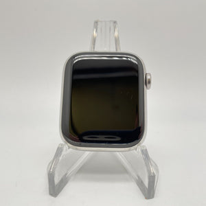 Apple Watch Series 7 Cellular Silver S. Steel 45mm Maize/White Sport Loop Good