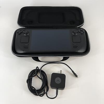 Valve Steam Deck OLED Handheld Console 512GB - Excellent w/ Case + Charge