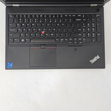Load image into Gallery viewer, Lenovo ThinkPad P15 Gen 2 Black 2.3 GHz Intel Core i7 11th Gen. 32GB RAM 1TB Solid State Drive NVIDIA RTX A2000 4 GB