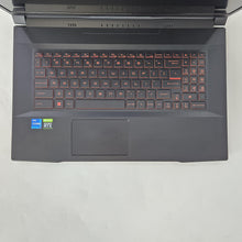 Load image into Gallery viewer, MSI Katana GF76 17.3 Black 2.3 GHz Intel Core i7 11th Gen. 16GB RAM 512GB Solid State Drive NVIDIA GeForce RTX 3050 Ti 4 GB