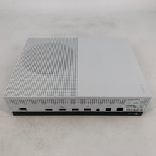 Load image into Gallery viewer, Microsoft Xbox One S White 1TB - Good Condition w/ 2 Controllers + Power Cable