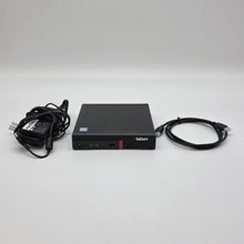 Load image into Gallery viewer, Lenovo ThinkCentre M920q 2018 Black 2.4 GHz Intel Core i7 8th Gen. 40GB RAM 512GB Solid State Drive