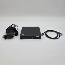 Load image into Gallery viewer, Lenovo ThinkCentre M920q 2018 Black 2.4 GHz Intel Core i7 8th Gen. 40GB RAM 512GB Solid State Drive