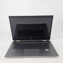 Load image into Gallery viewer, HP ZBook Studio x360 G5 15.6 Silver 2.6 GHz Intel Core i7 9th Gen. 32GB RAM 512GB Solid State Drive NVIDIA Quadro P1000 4 GB