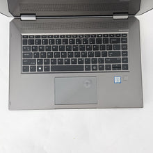 Load image into Gallery viewer, HP ZBook Studio x360 G5 15.6 Silver 2.6 GHz Intel Core i7 9th Gen. 32GB RAM 512GB Solid State Drive NVIDIA Quadro P1000 4 GB