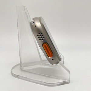 Apple Watch Ultra Cellular Titanium 49mm w/ (L) Starlight Alpine Loop Excellent