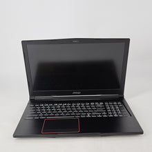 Load image into Gallery viewer, MSI Raider GE63 15.6 Black 2.6 GHz Intel Core i7 9th Gen. 32GB RAM 512GB Solid State Drive 1TB Hard Disk Drive NVIDIA GeForce RTX 2060 6 GB